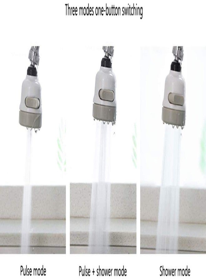 SIYANSHU Faucet Extender,3 Modes Position Adjustable Sink Faucet Sprayer Head,High Water Flow Tap Water Head for Home Kitchen Bathroom,Booster Shower Water Saver Pack of-1 - Image 3